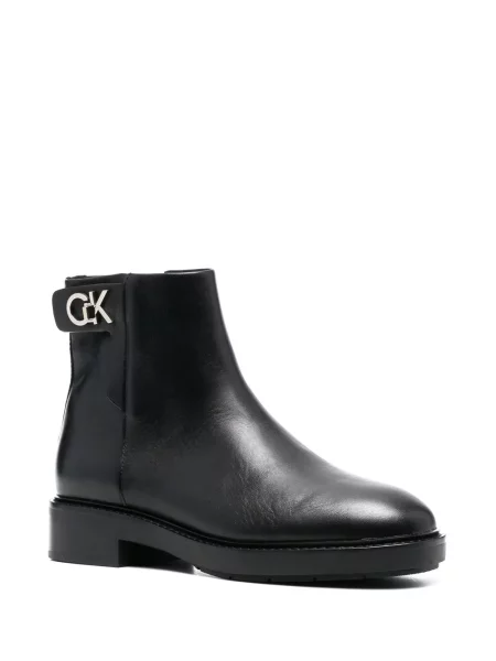 Cizme scurte Calvin Klein negru