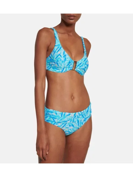 Bikini Melissa Odabash cu imagine albastru