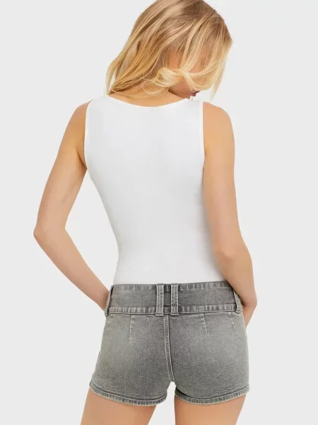 Джинсовые шорты Tally Weijl серые