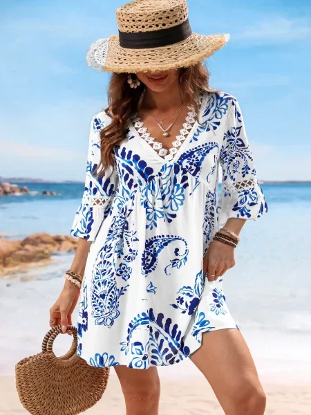 Макси платье Cupshe белое