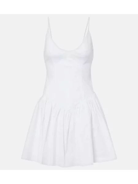 Rochie Staud din poplin alb