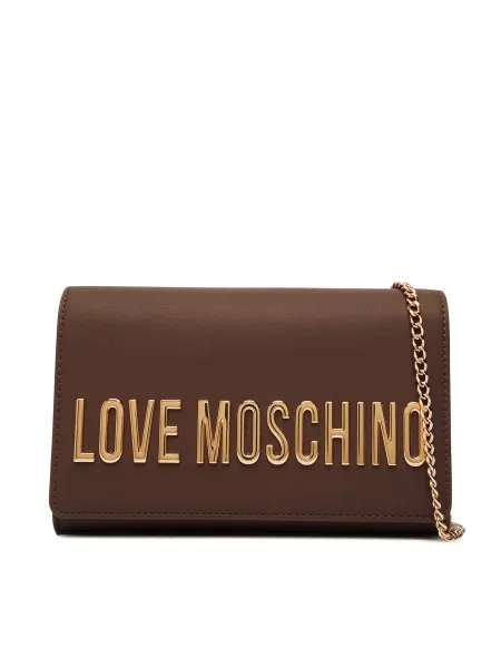 Geantă LOVE MOSCHINO maro