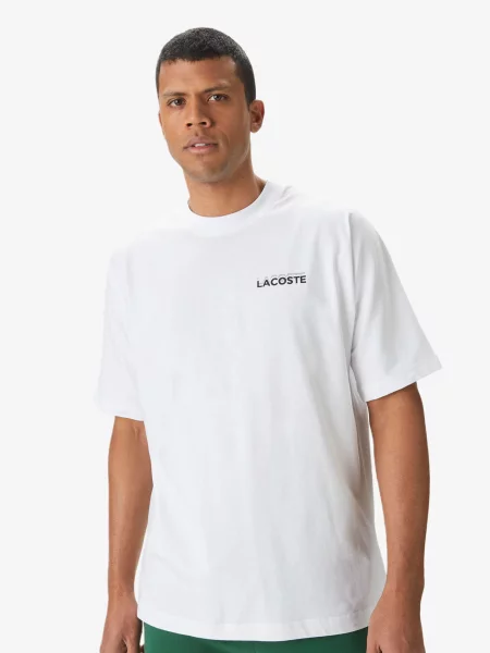 Футболка Lacoste біла