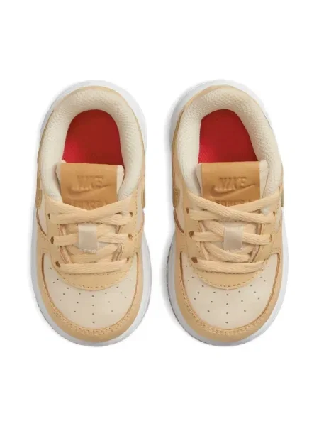 Dětské tenisky Nike Air Force 1 hnědé