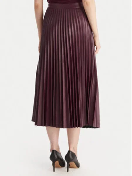 Vero Moda Műbőr szoknya Bella Holly lila