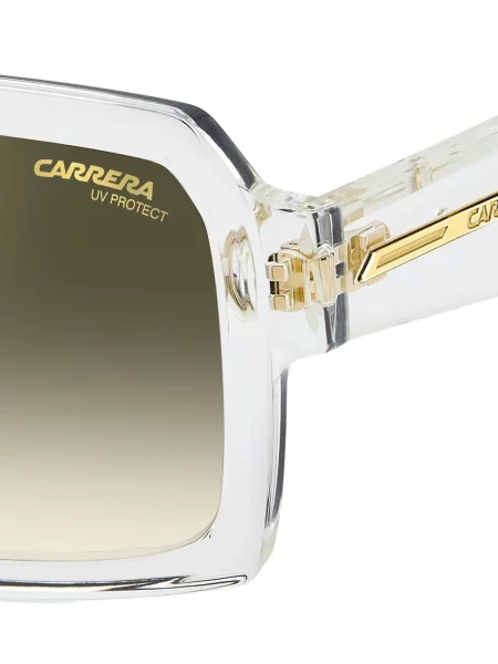 Ochelari de soare Carrera cu imprimeu geometric alb
