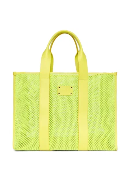 Geantă Msgm cu autograf verde