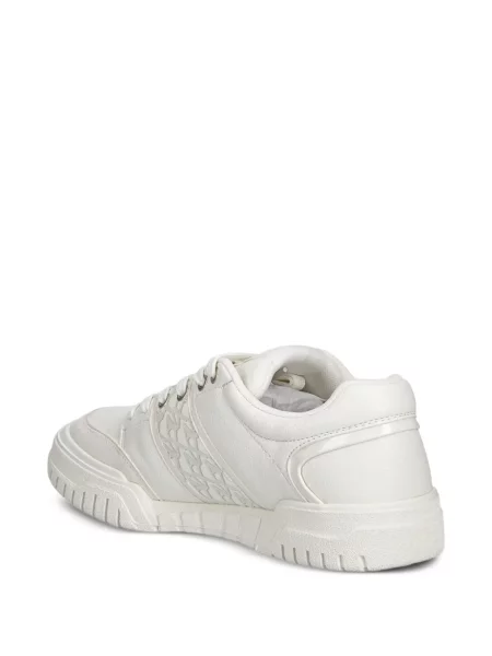 Fűzős csipkés sneaker Armani Exchange fehér