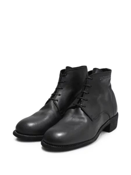 Ghete desert Undercover din piele negru