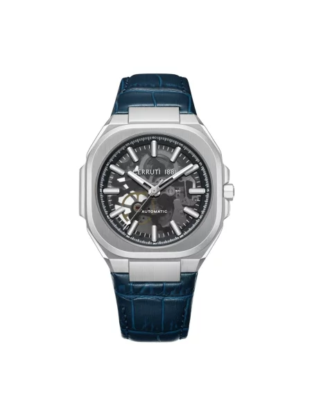 CERRUTI Analogové hodinky Automatic watch Leadri' modrá