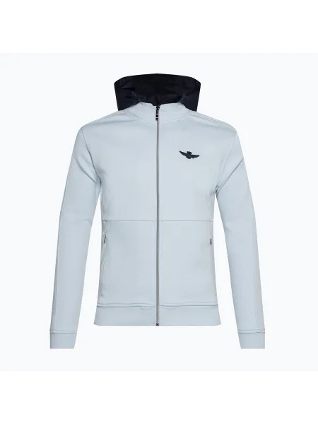 Olcsóbban. Férfi melegítőfelső Aeronautica Militare Urban glacier blue. Méret: kék