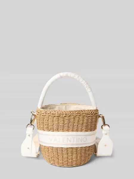 Valentino Bags torebka koszyk BOHO beżowa