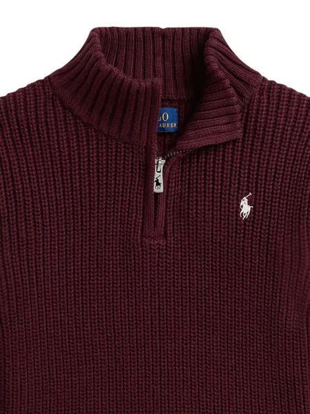 Sweter dziecięcy Polo Ralph Lauren czerwony