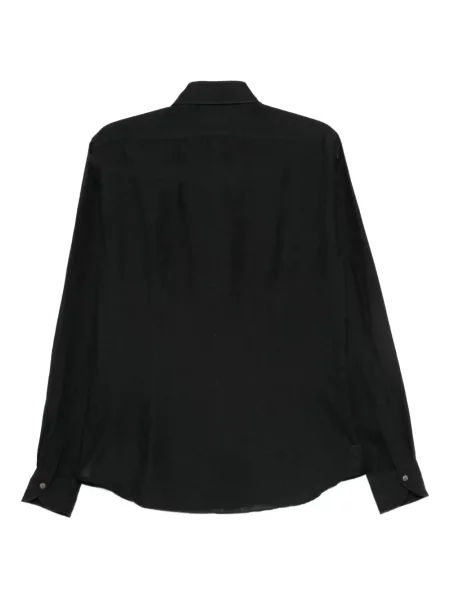 Cămașă Dell'oglio lungă negru