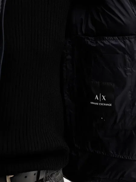 Пуховик Armani Exchange синий