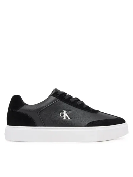 Calvin Klein Сникърси Classic Cupsole Laceup Wt Mix черен