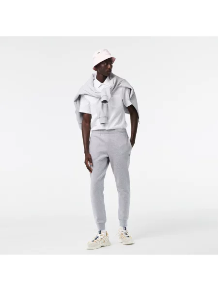 Lacoste Classic Fit Dres Z Kapturem szary