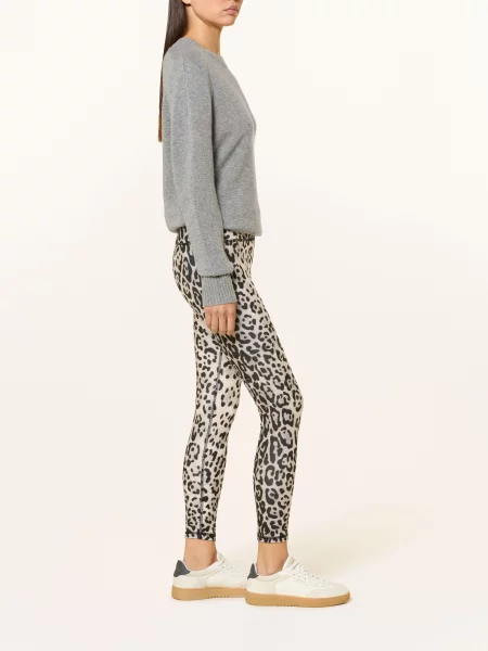 Juvia Legginsy Pamela beige czarne