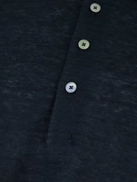 Tricou polo Zegna albastru