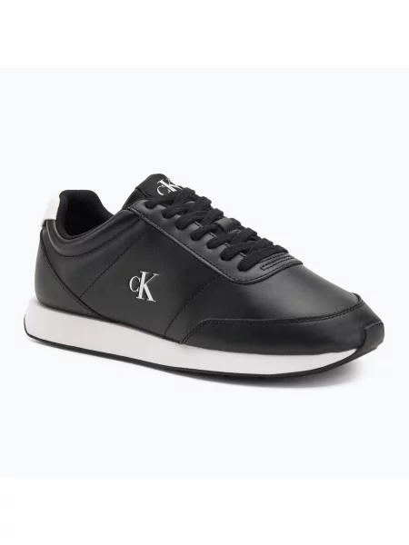 Sneakerși Calvin Klein din piele alb