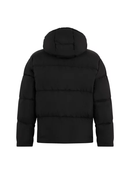 Kurtka pikowana o kroju relaxed fit z kapturem model ‘BODO’ Hugo Blue czarna
