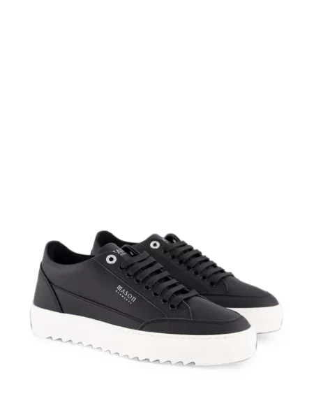 Sneakerși Mason Garments din piele negru