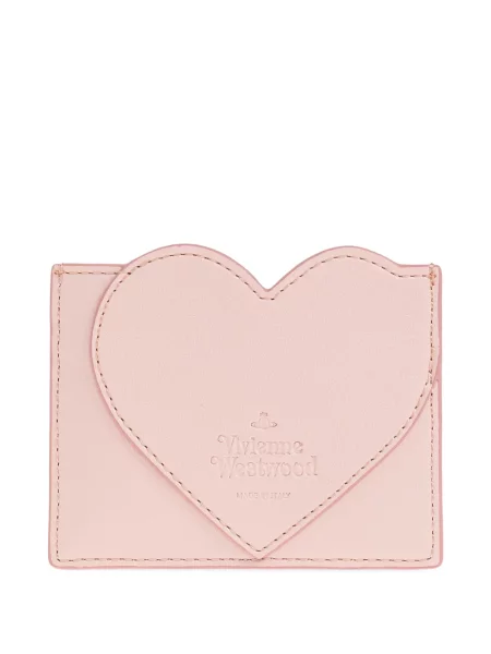 Портмоне Vivienne Westwood със сърца розово