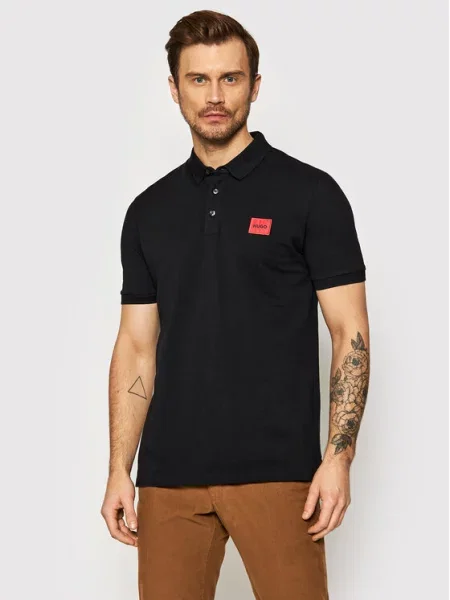 Polo majica Hugo crna