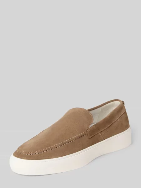 Mokasyny ze skóry model ‘Leyton’ Steve Madden