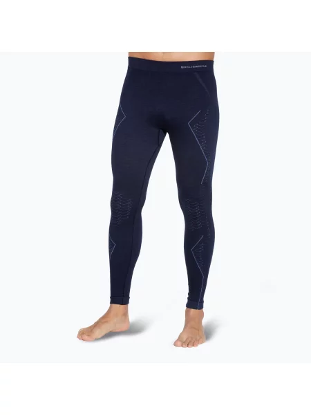 Spodnie termoaktywne Brubeck Extreme Merino granatowy