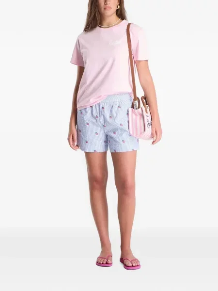 Tricou Mc2 Saint Barth cu imagine roz