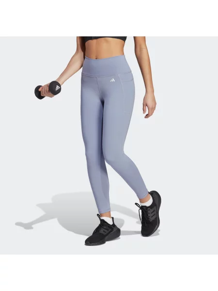 Legíny Adidas Performance modrá