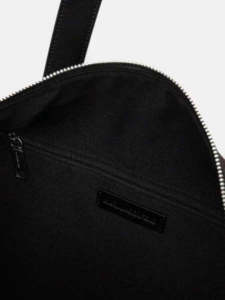 Замшевая сумка Karl Lagerfeld