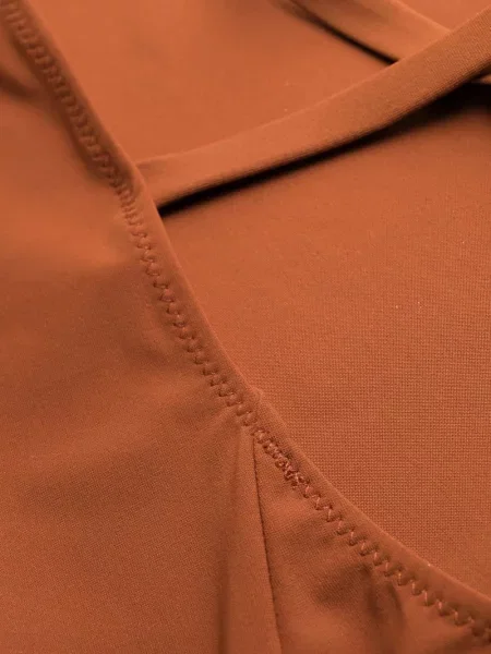 Strój kąpielowy Lido na ramiączkach brązowy