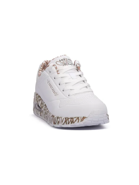 Pantofi Skechers alb