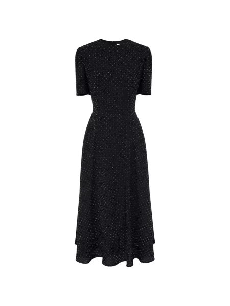 Stras rochie midi Post Meridiem negru
