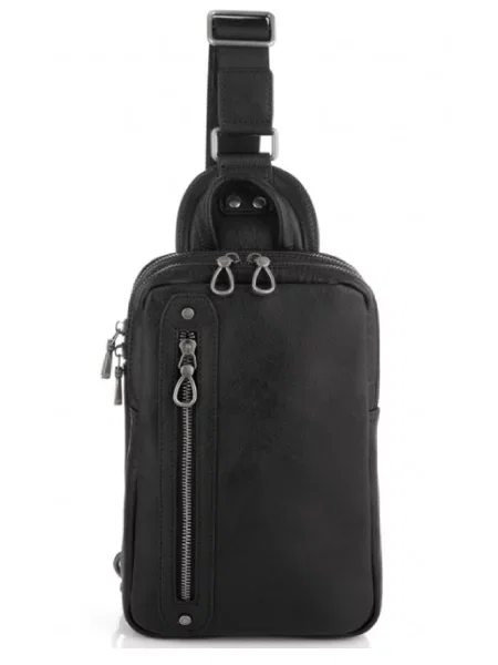 RoyalBag Мессенджер Шкіра чорний