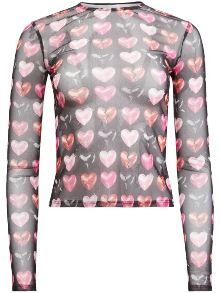 Top Fleur Du Mal negru