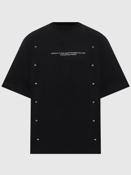 Футболка Chakra Arrow з принтом Off-white чорна
