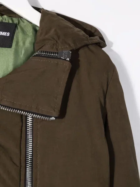 Parka dziecięca Les Hommes zielona