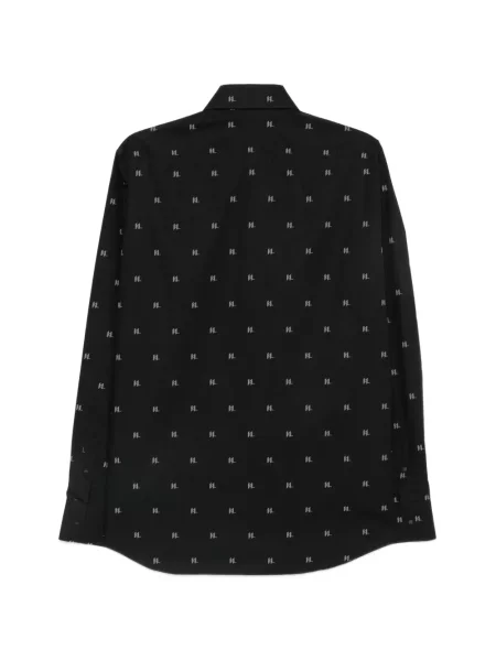 Lung cămașă Karl Lagerfeld cu imagine negru