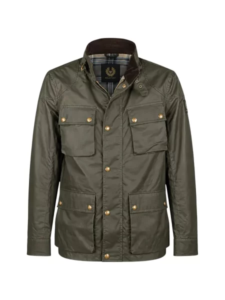Ceruit geacă Belstaff verde