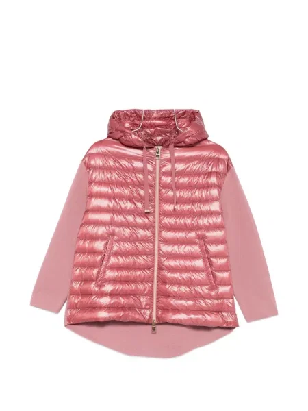 Jachetă cu glugă Herno cu glugă roz