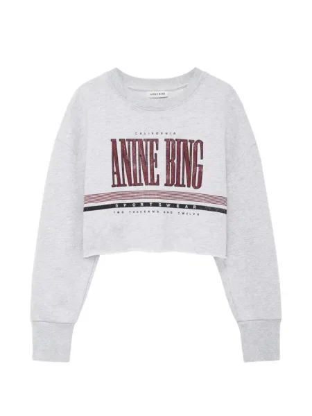 Decupat hanorac Anine Bing gri