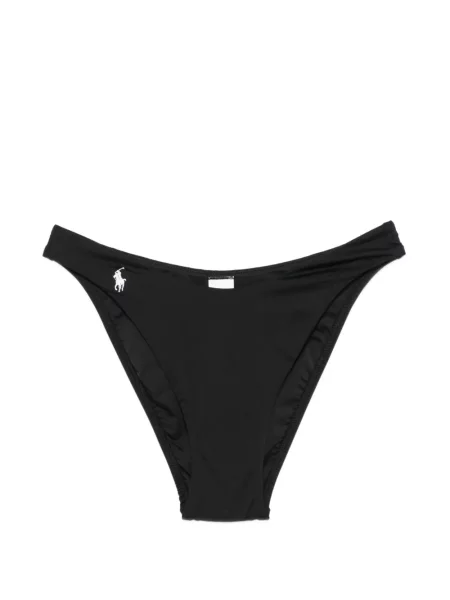 Bikini Polo Ralph Lauren cu dungi cu broderie albastru