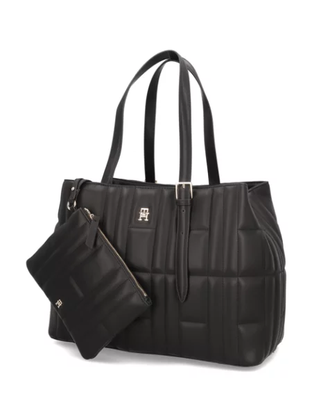Tommy Hilfiger kabelka Shopper černá