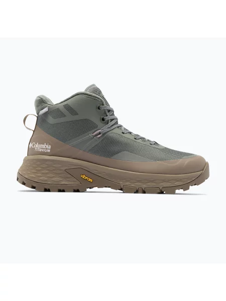 Încălțăminte de trekking pentru femei Columbia Tellurix Titanum Outdry Mid sedona sage/sparrow
