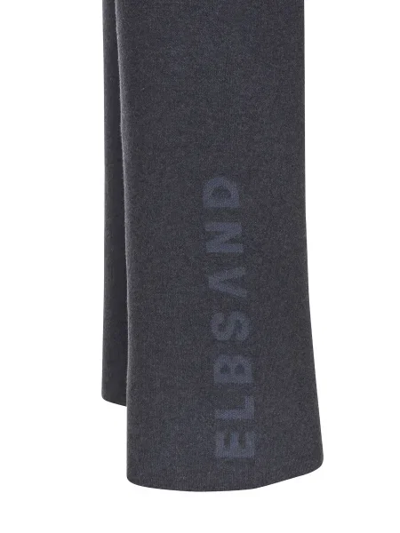 Elbsand Pantaloni metalic gri