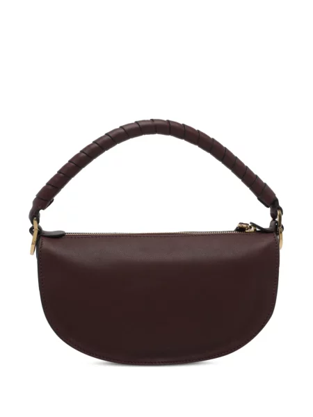 Body Chloé din piele maro