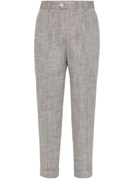Pantaloni Brunello Cucinelli maro